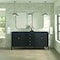 James Martin Vanities 72'' Double Vanity, Carbon Oak w/ 3 CM Charcoal Soapstone Quartz Top 485-V72-CBO-3CSP - alternate 3
